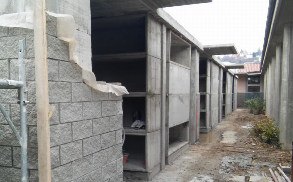 Ampliamento cimitero di Tortona, disponibili alcune edicole funerarie, chi vuole si faccia avanti