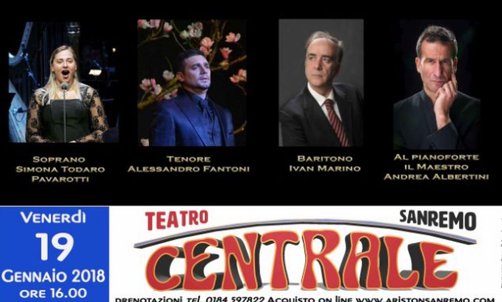Venerdì al Teatro Ariston di Sanremo il Gran Galà della Lirica