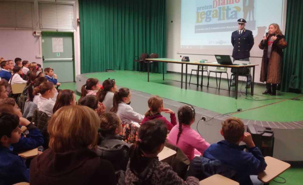 La Polizia di Stato nelle Scuole Primarie di Ventimiglia  per sostenere la cultura della legalità