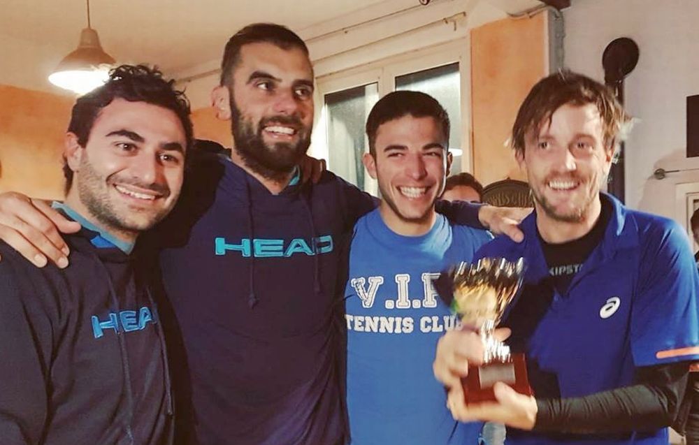 Il Vip Tennis club di Diano Marina sbanca Pietra Ligure e si aggiudica la coppa dopo quasi 7 ore di gioco