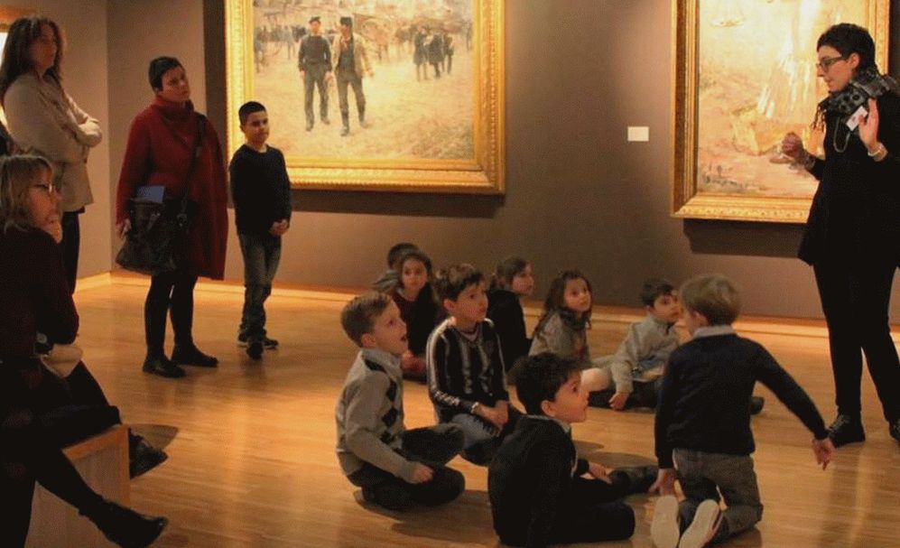 “Il Divisionismo” a Tortona sta diventando sempre di più una meta domenicale per le famiglie