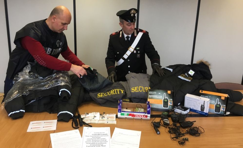 A Novi Ligure Agenzia investigativa forniva agli esercenti personale addetto alla sicurezza privo della prevista autorizzazione prefettizia