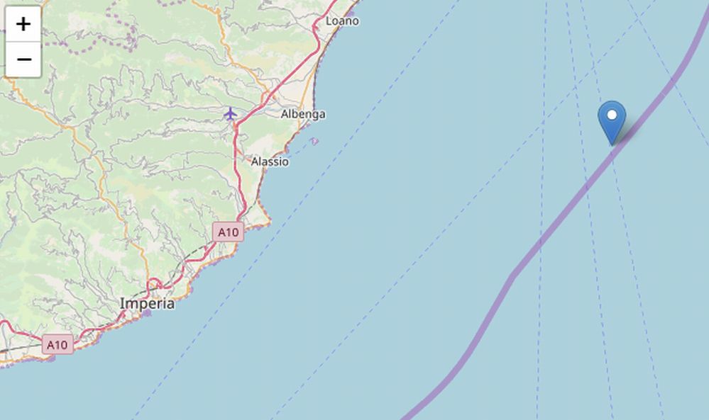 Scossa di terremoto in mare tra le province di Imperia e Savona. Nessun danno. Secondo alcuni esperti è uno sciame sismisco