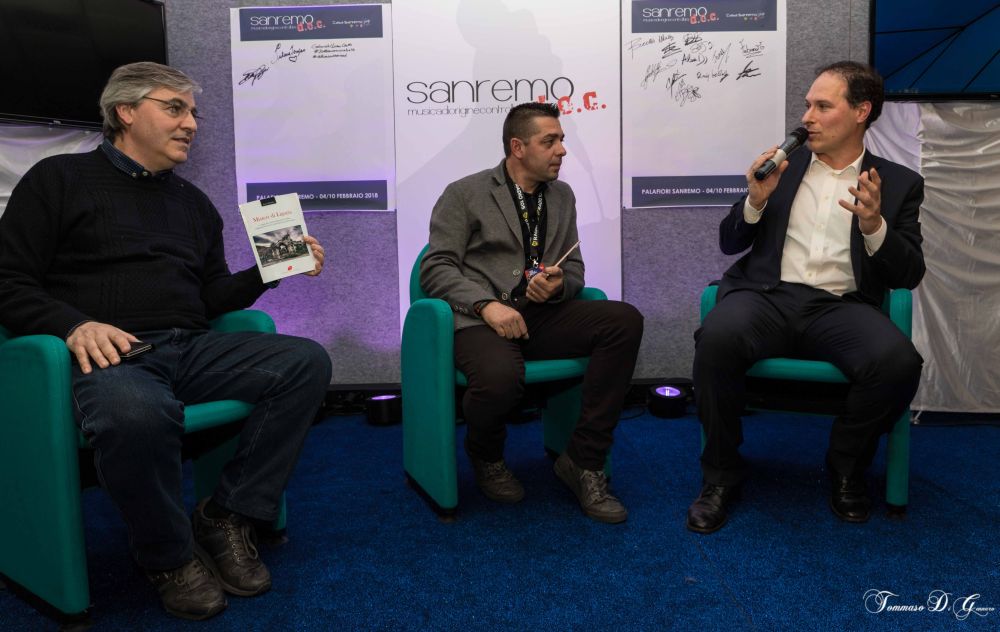 Successo del  dianese Luca Valentini a “Casa Sanremo” col libro “Misteri di Liguria”