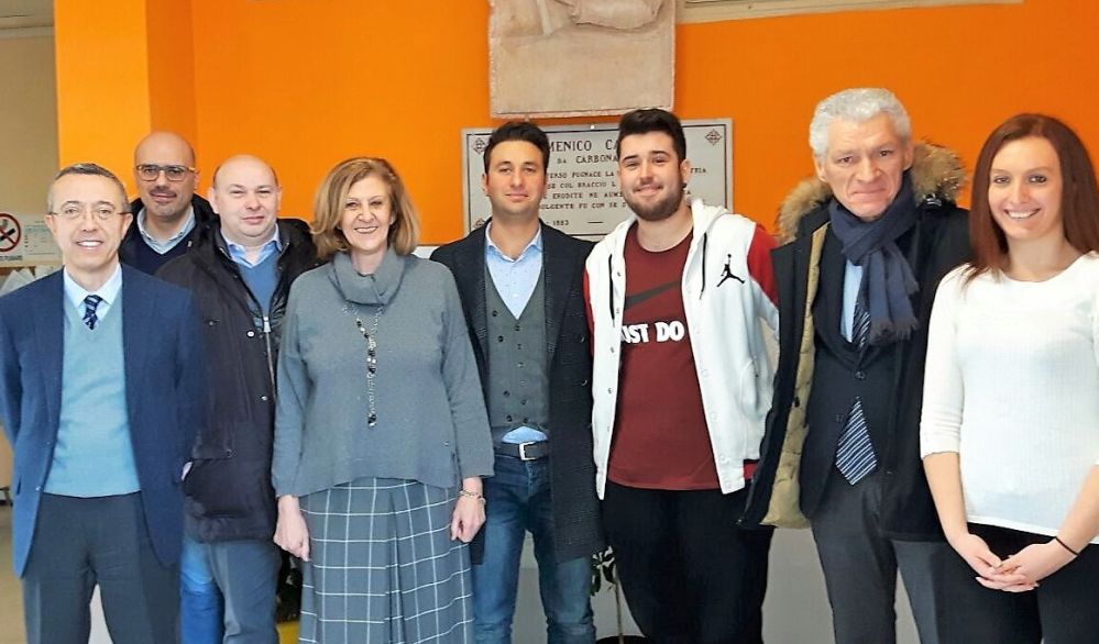 I rappresentanti della Provincia di Alessandria in visita all’Itis Marconi di Tortona