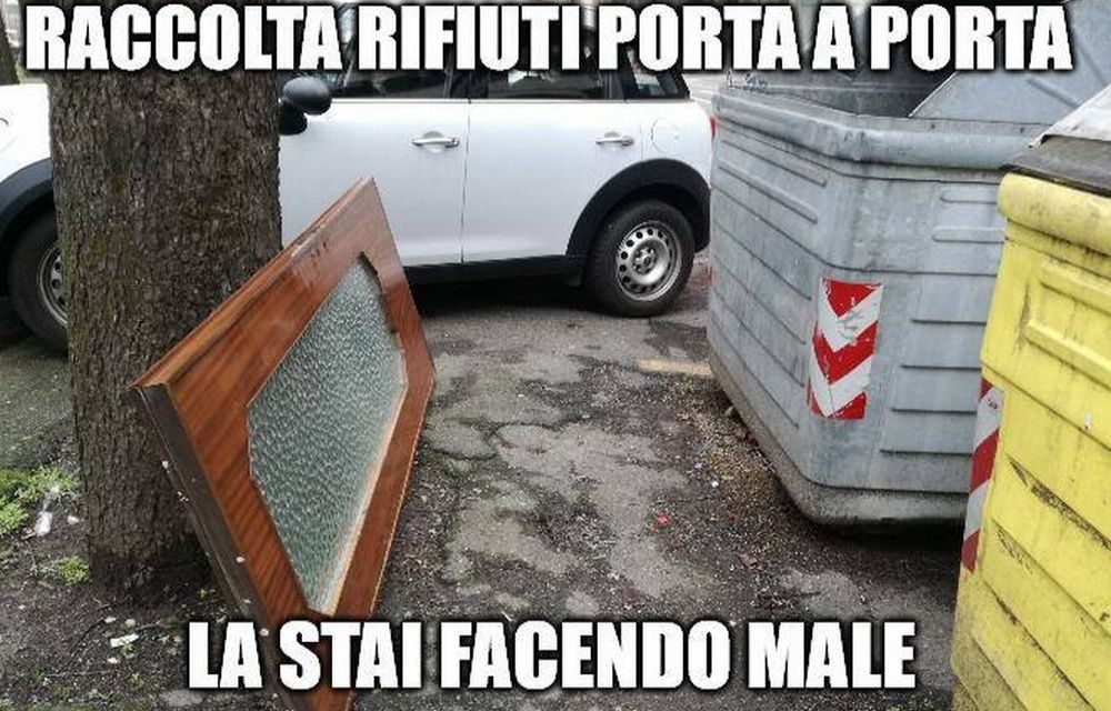 La raccolta rifiuti “porta a porta” a Tortona partirà nel 2019 ma qualcuno ha già frainteso. E male