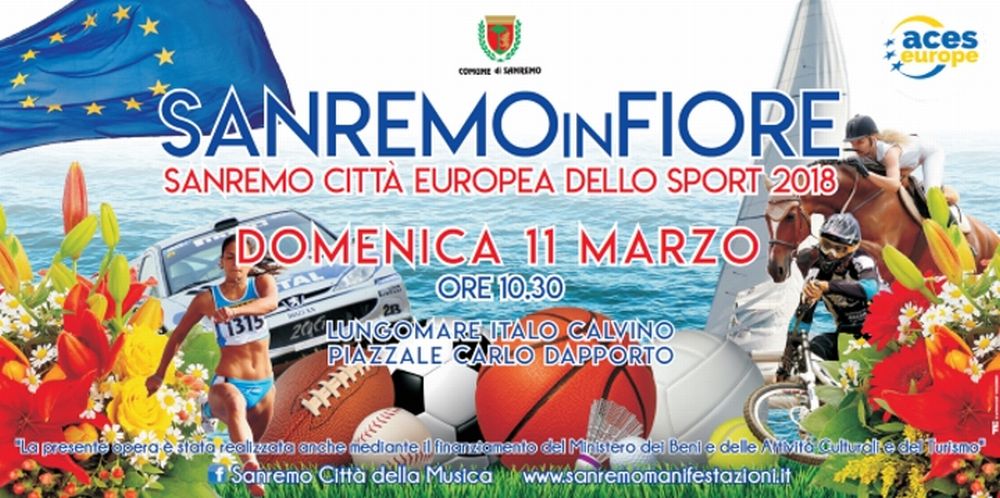 Domenica 11 marzo c’è “Sanremo in fiore” con la sfilata dei carri. Quello del Golfo dianese dedicato al ciclismo