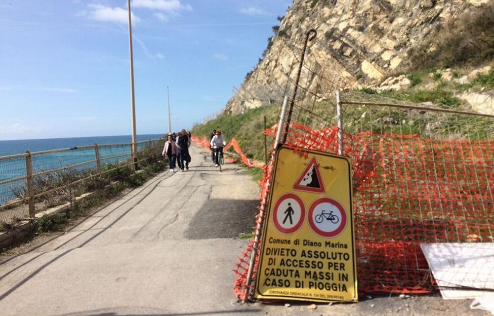 Incompiuta a Diano Marina: uno splendido angolo naturale di grande bellezza che cade a pezzi