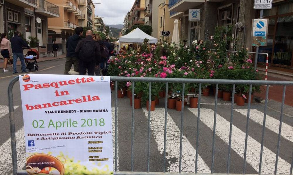Alcune immagini di “Pasquetta in viale Kennedy” a Diano Marina