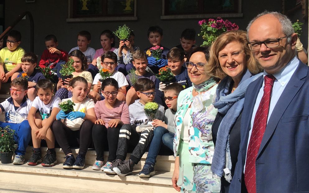 Alla scuola elementare “Salvo D’Acquisto” di Tortona festeggiata la Terra