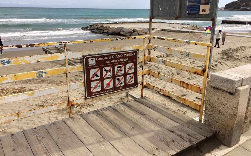 Il Comune di Diano Marina conferma la spiaggia del beach volley, speriamo venga messa a posto