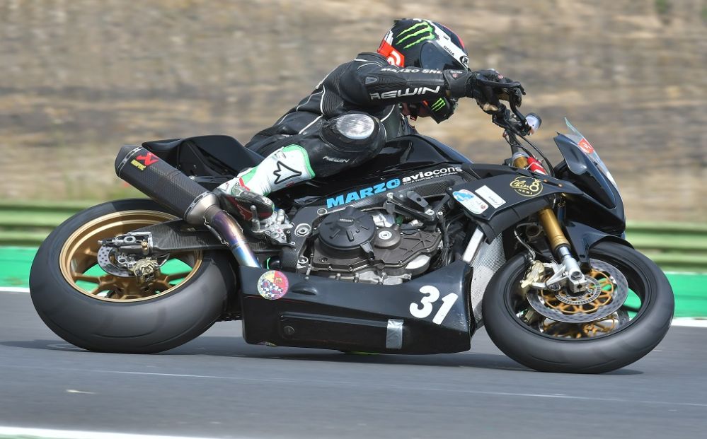 Il motociclista imperiese Antonio Marzo al secondo posto nel Campionato italiano Naked