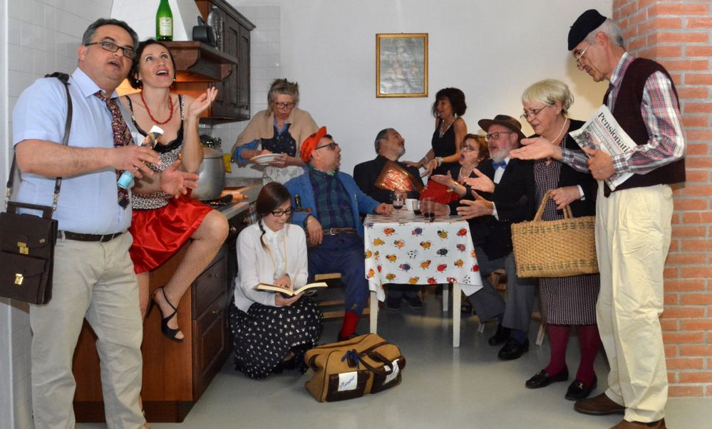 Venerdì 25 maggio e sabato 2 giugno “La famiglia e’ la famiglia” al teatro della juta di Arquata Scrivia