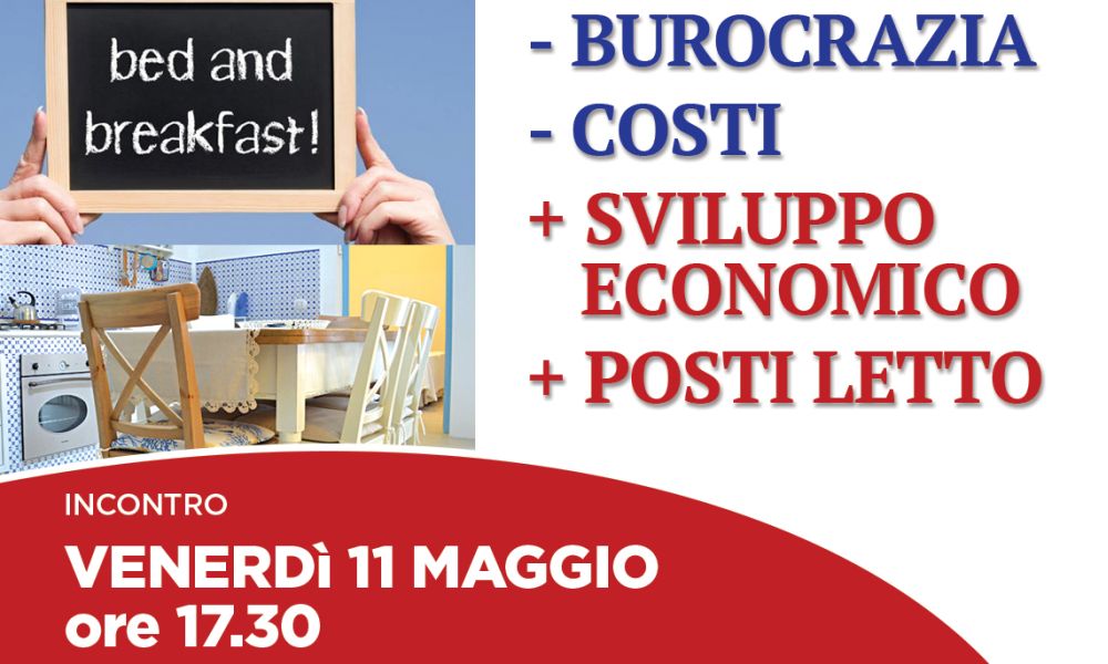 Venerdì ad Alessandria un incontro pubblico per difendere le strutture extra alberghiere