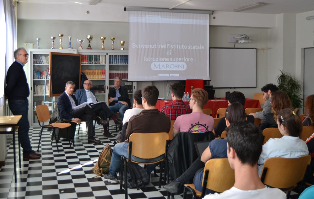 Il Rotary incontra gli studenti del Marconi di Tortona