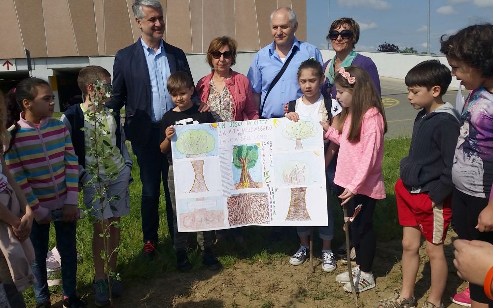 Ad Alessandria è nato il bosco della famiglia Rotariana