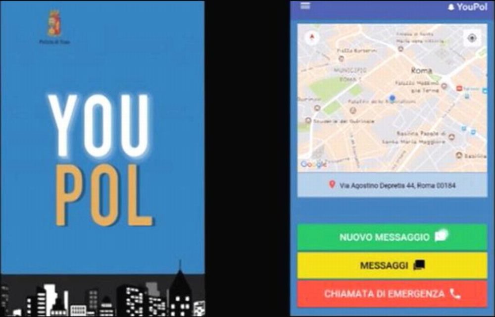 Una app consente di chiamare la Polizia di Alessandria in caso di bisogno o mandare segnalazioni anonime