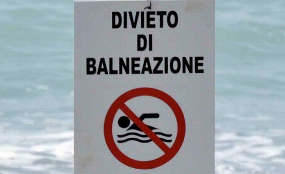 Non fate il bagno a Vallecrosia, c’è il divieto di balneazione