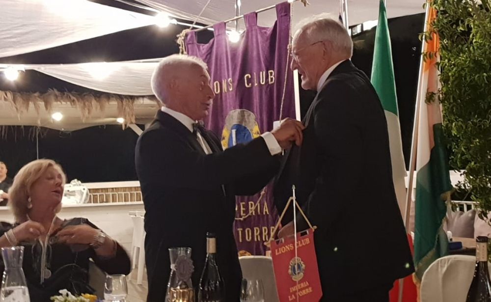 Giampiero Merano nuovo presidente del Lions Club Imperia La Torre