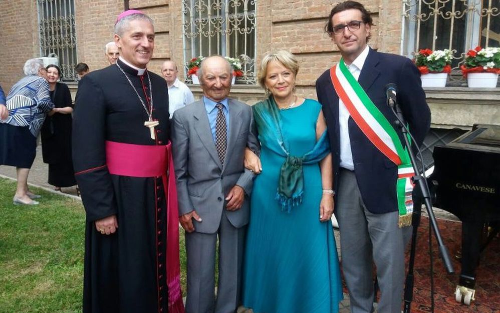 Pietro Carbone di Pontecurone era scampato ai campi di concentramento, adesso è stato premiato dal Prefetto