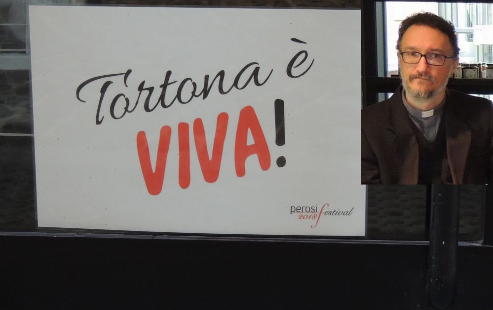I Commercianti di Tortona senza idee? Per fortuna c’è Don Paolo che lancia la campagna “Tortona é viva”