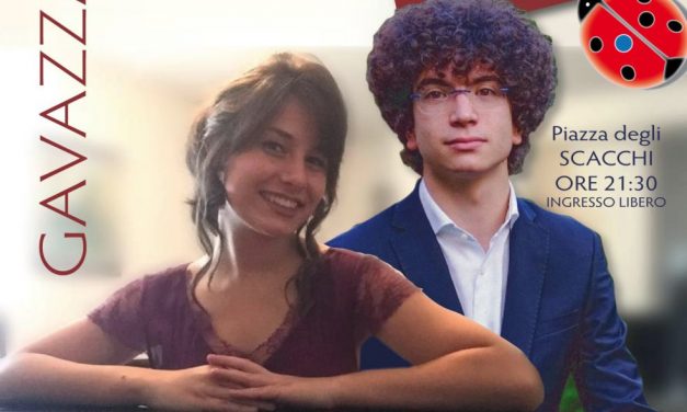 Carlotta Colonna e Davide Montalenti mercoledì in concerto gratuito a Gavazzana