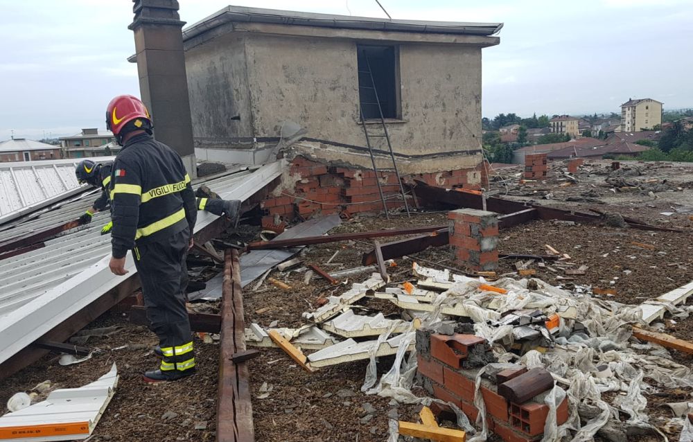 Ad Alessandria Tre persone salvate  dei Vigili del Fuoco. L’elenco dei maggiori interventi effettuati per il temporale di ieri in tutta la provincia