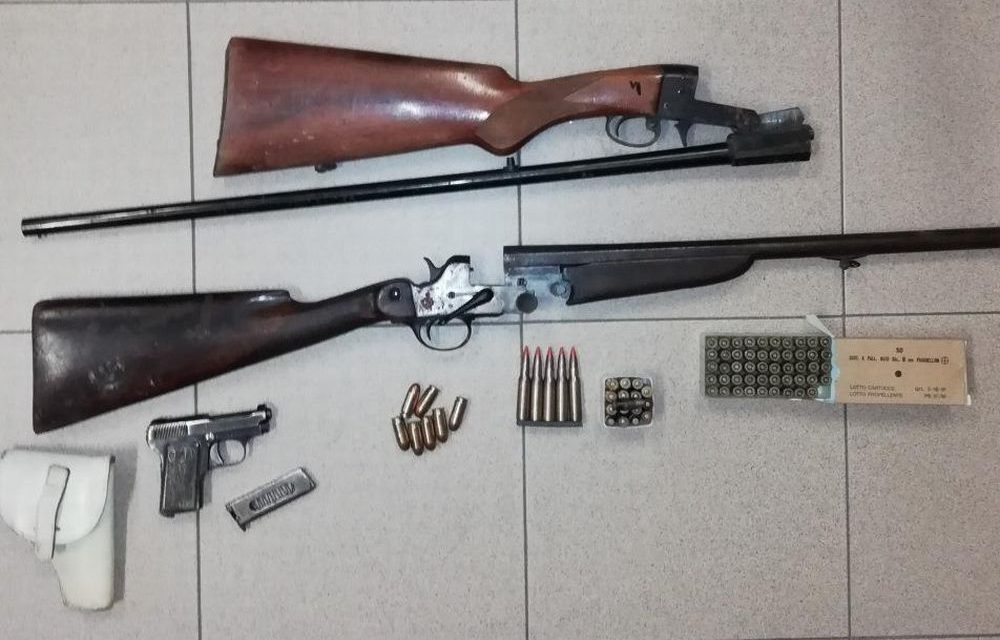 Nascondeva armi, arrestato un uomo di 35 anni di Acqui Terme