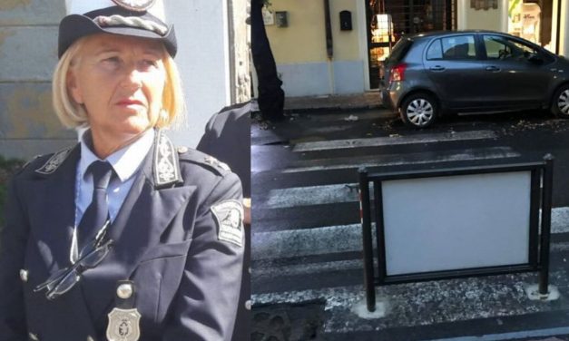 Strisce pedonali vecchie a Diano Marina, ma il Comune non le ha ancora cancellate perché dispone solo di due operai