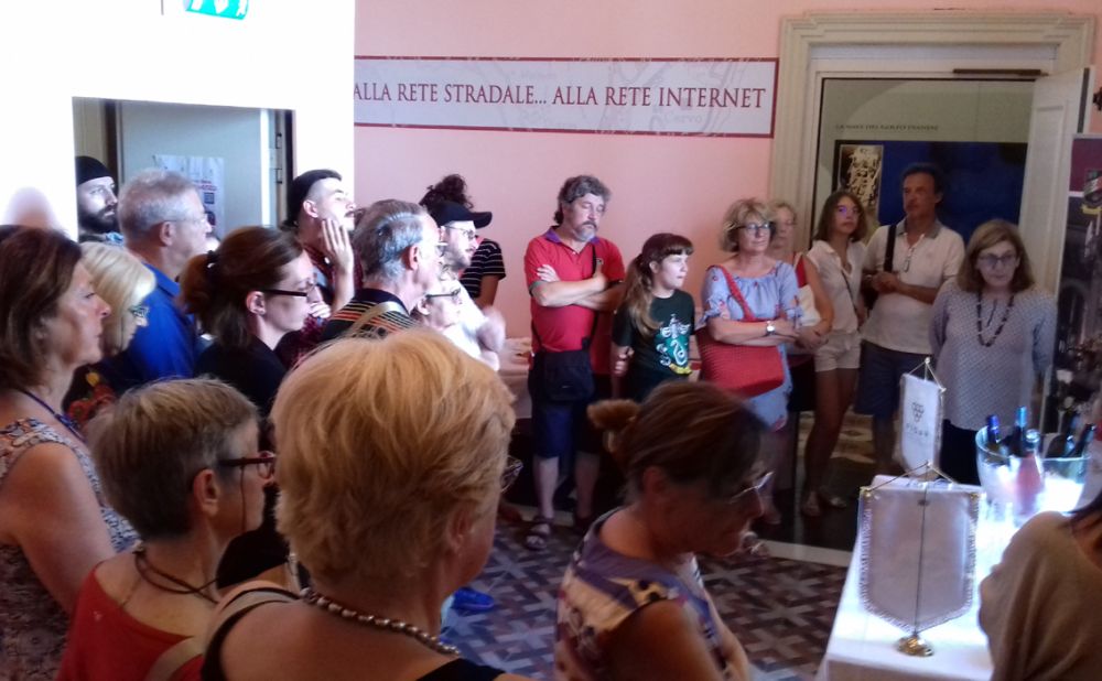 Arte e Sommelier, un successo al museo di Diano marina