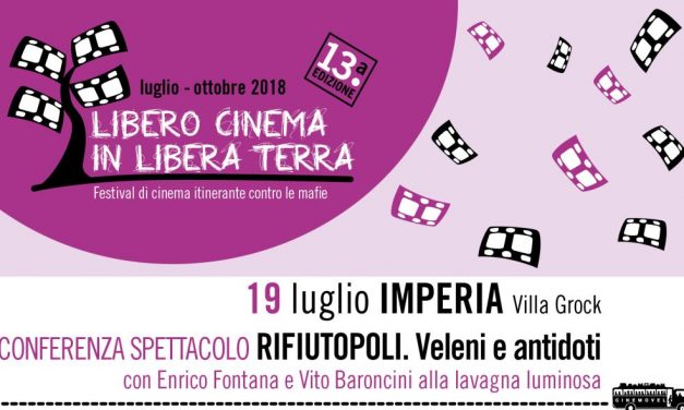 Cinema contro le mafie, Giovedì fa tappa a Imperia