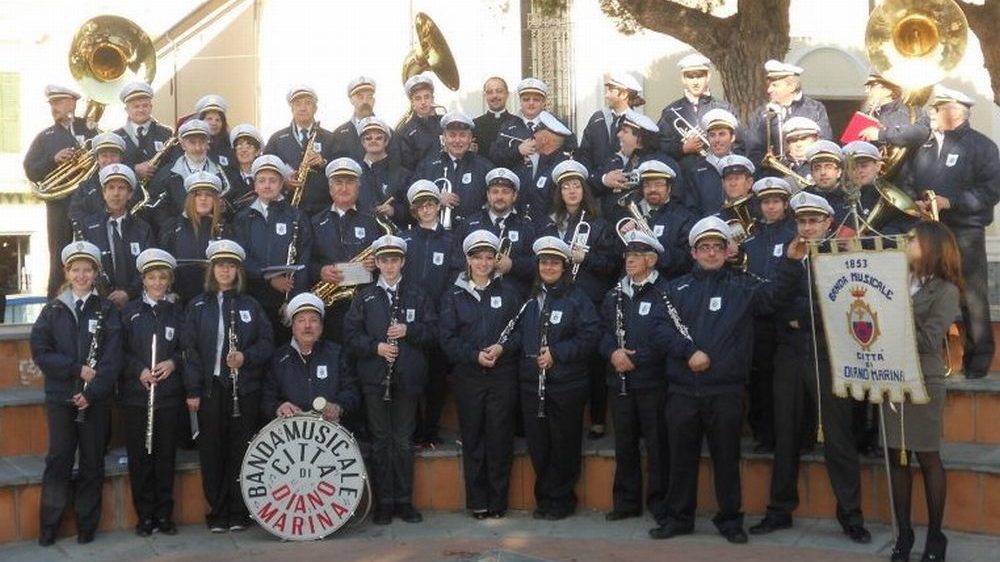 Mercoledì a Diano Marina il concerto della Banda Musicale