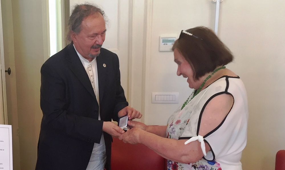 Consegna dell’onorificenza “Alessandria850” a Edita Gojak