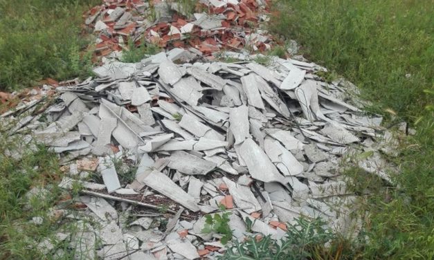 Scoperta una discarica abusiva con anche amianto lungo le sponde del fiume Orba