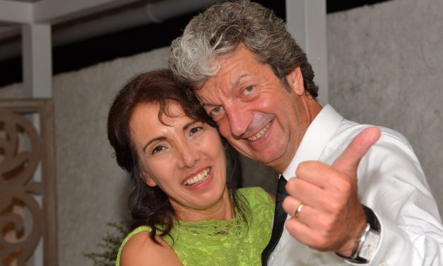 Il presentatore-musicista di Diano Marina, Roberto Guidarini si è sposato con Tiziana Naclerio