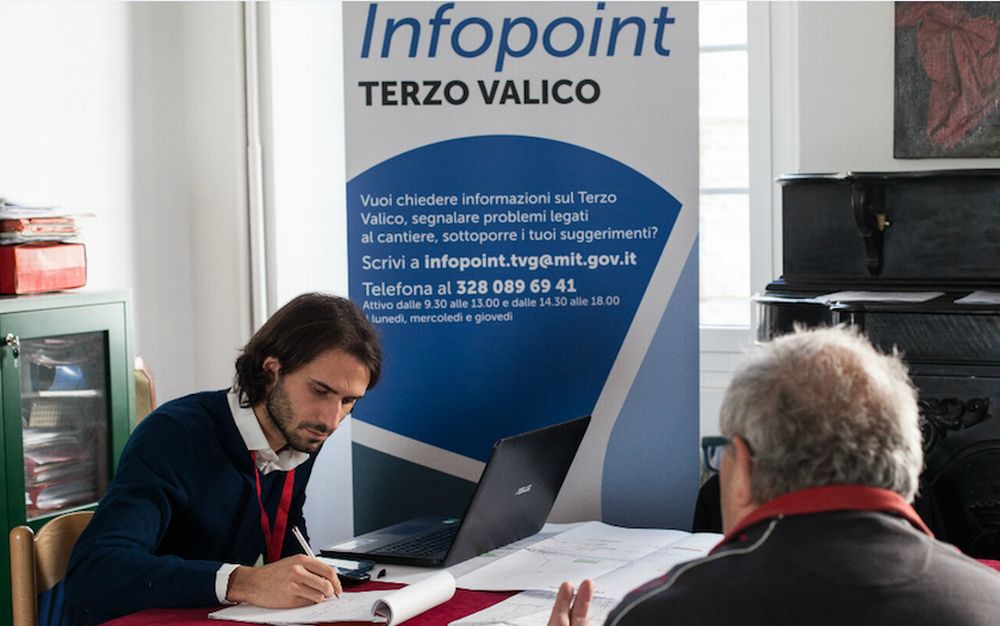 C’è L’Infopoint Terzo Valico, in ascolto di cittadini e amministrazioni