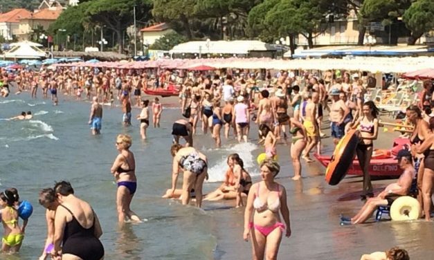 Mai così tanti bagnanti a Diano Marina all’inizio di Luglio, un successo!