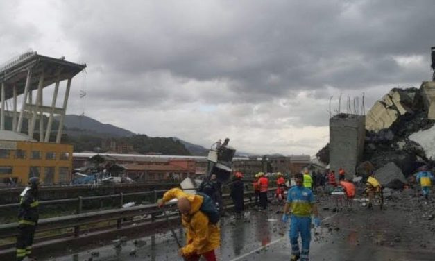 Reportage di un volontario della Misericordia di Tortona a Genova ad aiutare gli sfollati