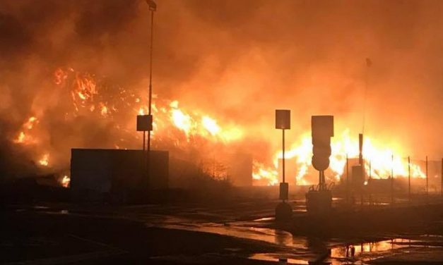 Brucia ancora la discarica di Alessandria, doppio intervento dei pompieri