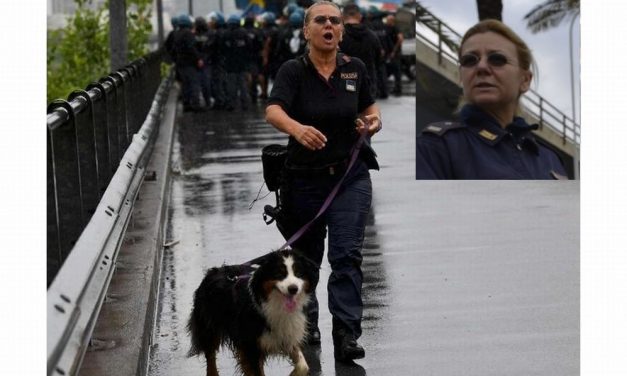 La storia di Laura Bisio, poliziotta tortonese che insieme al cane Night ha salvato sei persone a Genova
