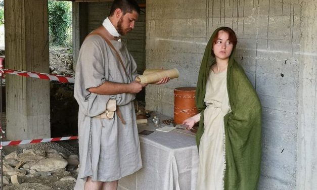 I giovani di San Bartolomeo diventano attori per far apprezzare ai turisti la Mansio Romana