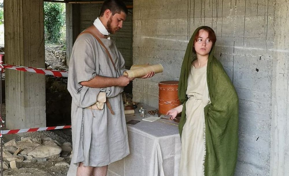 I giovani di San Bartolomeo diventano attori per far apprezzare ai turisti la Mansio Romana