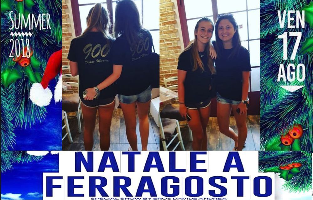 Venerdì a Diano Marina si festeggia Natale. Non è uno scherzo, venite al Bar 900 e saprete…..