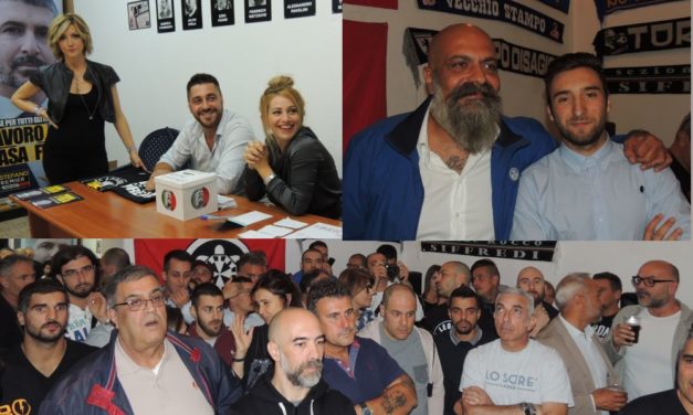A Tortona il presidente nazionale inaugura Casapound con tanti giovani tortonesi. Le immagini