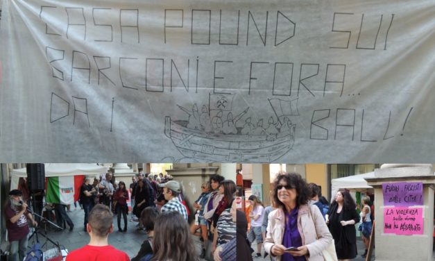 Dichiarazioni di “guerra” a Tortona, del Comitato antifascista e dell’Anpi contro Casapound. Forse è meglio smorzare i toni