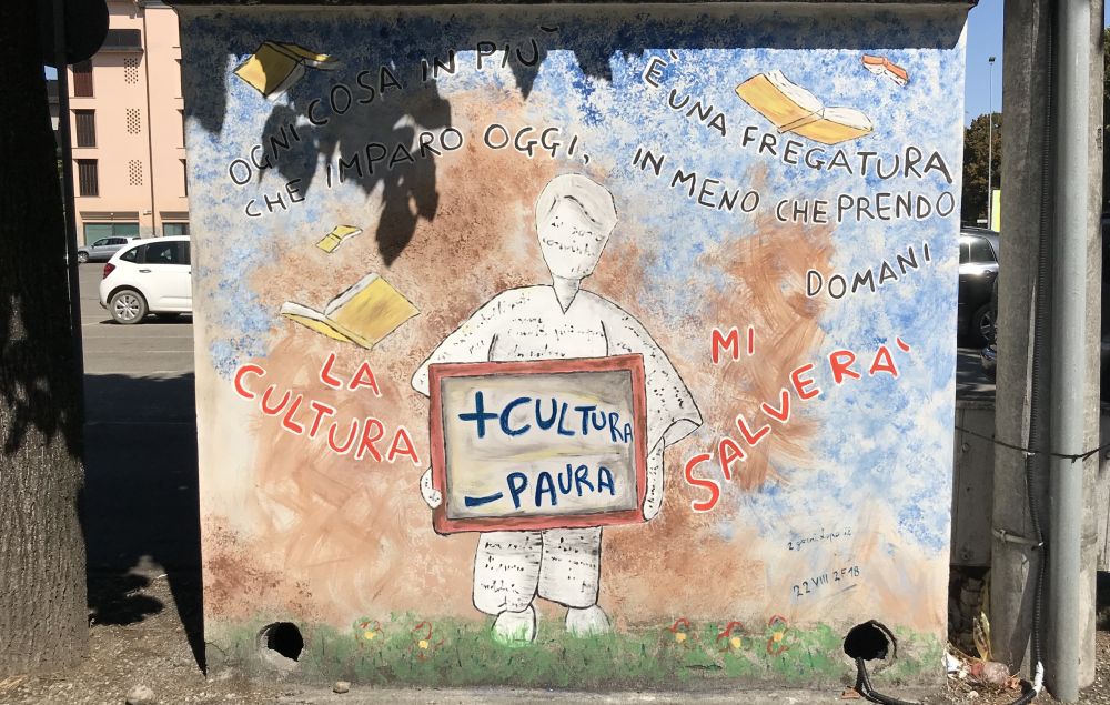 Tortona è più bella grazie ai murales che ci ha regalato la famiglia Falchetto, apparsi in tutta la città