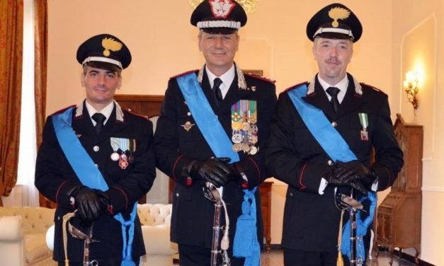 Nuovi ufficiali nei carabinieri di Imperia: sono Diego Bonavera e Giovanni Forte