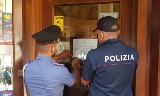 La Questura chiude il Bar Caffé Principe di Novi Ligure per due settimane