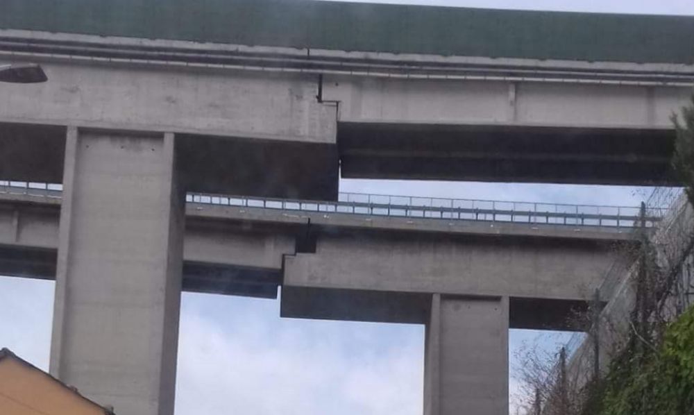Ma siamo sicuri che questo viadotto vicino a Imperia sia sicuro? La segnalazione di Forza Nuova