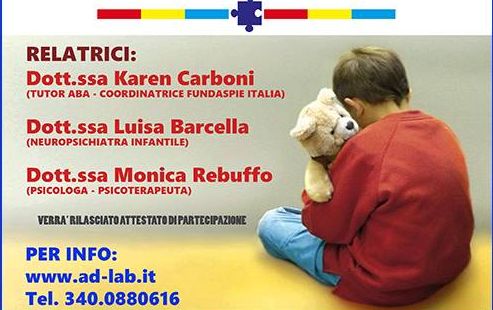 Sabato a Diano marina c’è un convegno sull’autismo